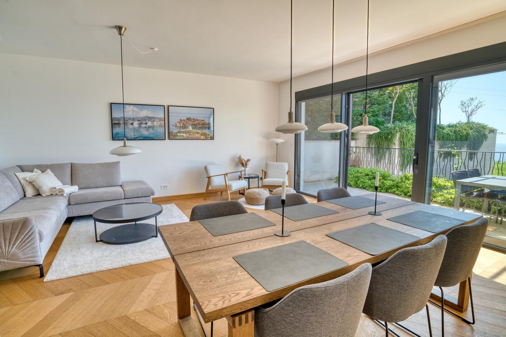 Quercus Residences Apartments Свети-Стефан Экстерьер фото